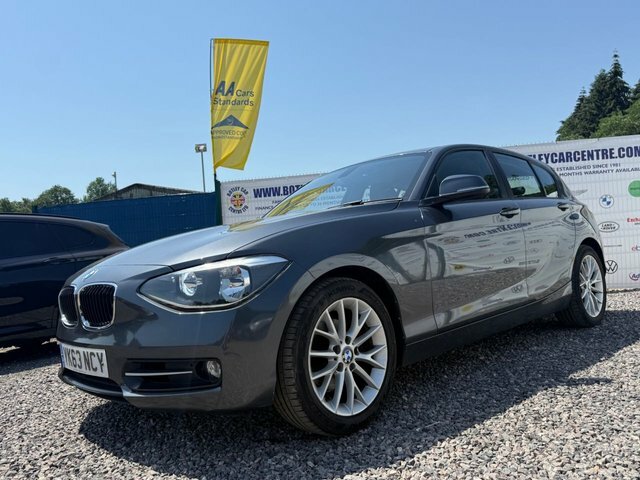 BMW 1 Series 2.0 120D Sport Hatchback Euro 5 YK63NCY Grey #6