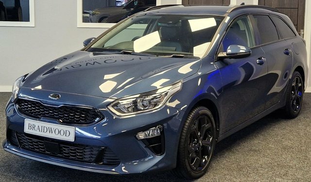Kia Ceed Estate Blue #5