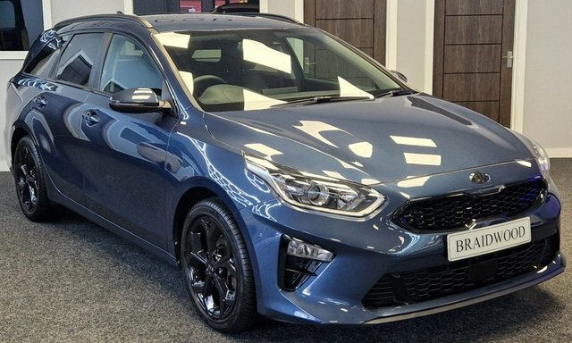 Kia Ceed Estate Blue #3