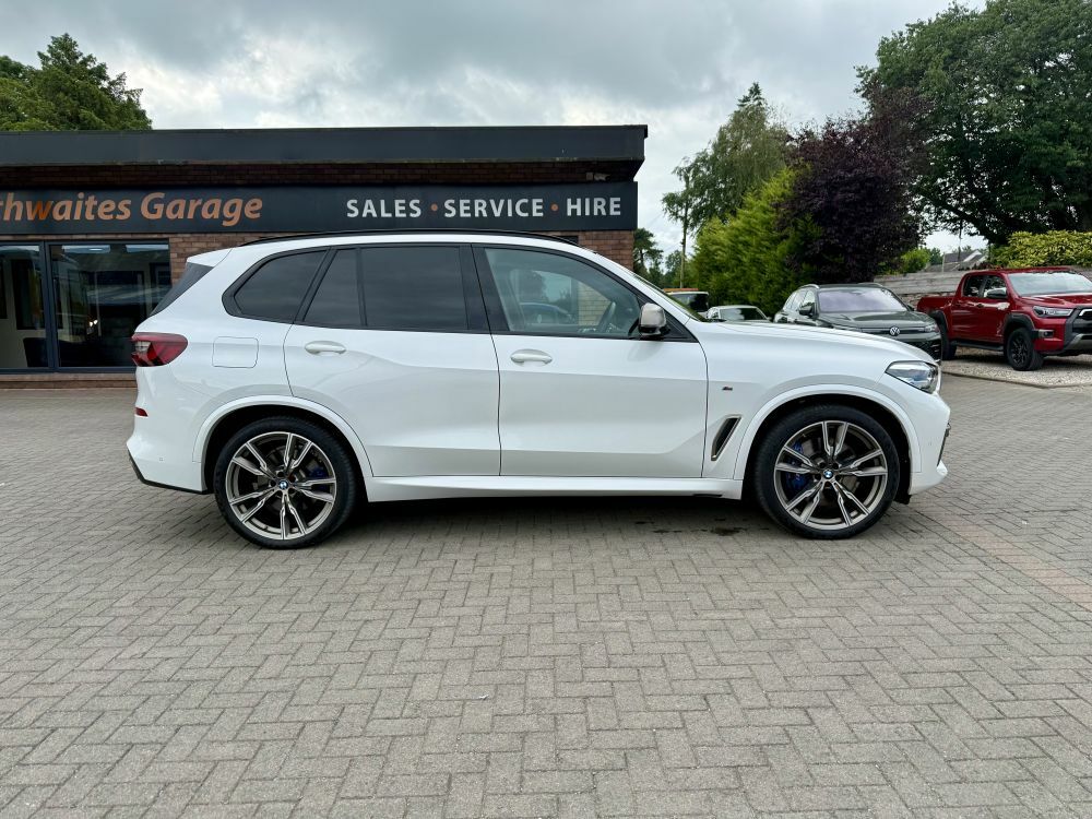 BMW X5 3.0 M50d Xdrive White #4