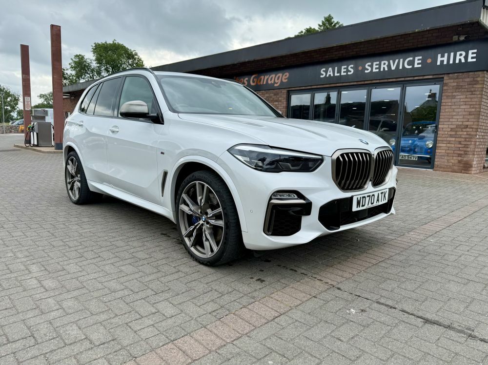 BMW X5 3.0 M50d Xdrive White #2