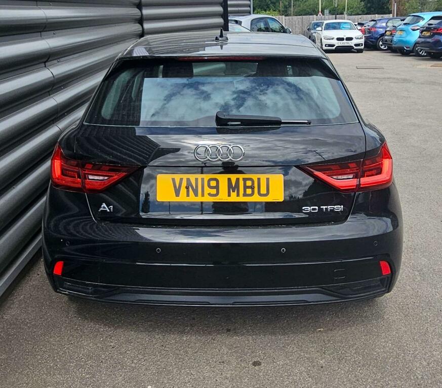 Audi A1 1.0 Tfsi 30 Sport Sportback Euro 6 Ss VN19MBU Black #6
