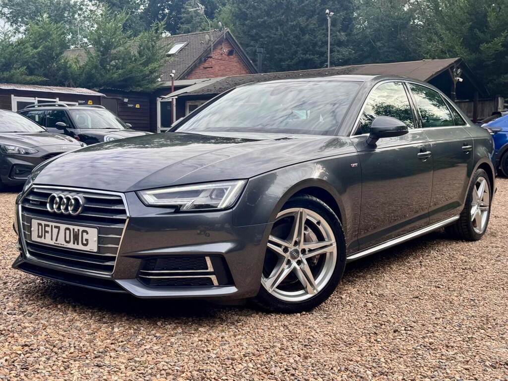 Audi A4 2.0 Tdi S Line S Tronic Quattro Euro 6 Ss Grey #4