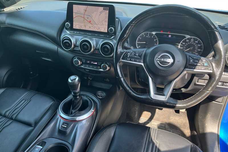 Nissan Juke 1.0 Dig-t 114 Tekna SH72WRG Blue #4