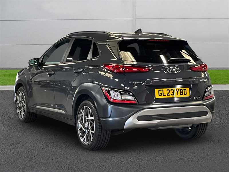 Hyundai Kona 1.6 Gdi Hybrid Ultimate Dct GL23YBD Grey #2