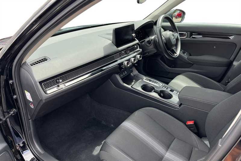 Honda Civic 2.0 Ehev Elegance Cvt Black #2