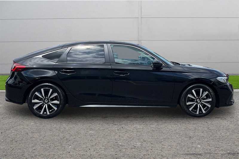 Honda Civic 2.0 Ehev Elegance Cvt Black #5