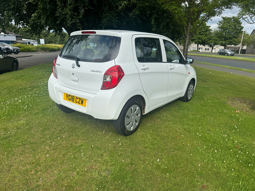 Suzuki Celerio 1.0 Sz2 Hatchback Euro 6 68 Ps White #4