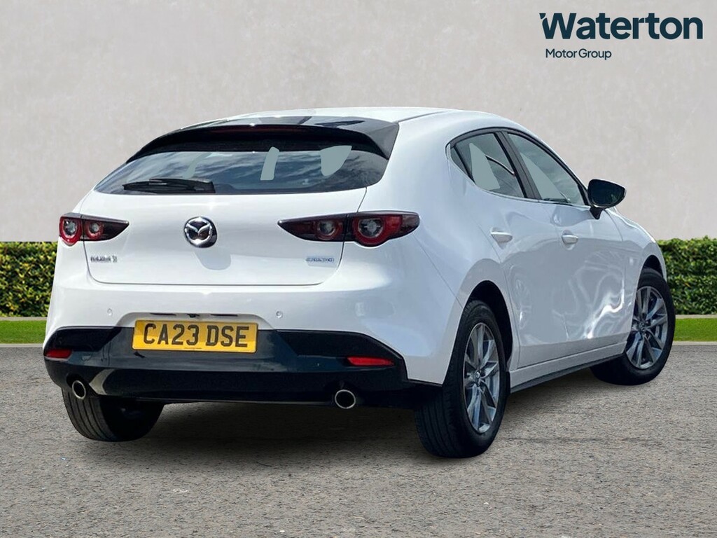 Mazda 3 2.0 E-skyactiv G Mhev Se-l Lux CA23DSE White #3