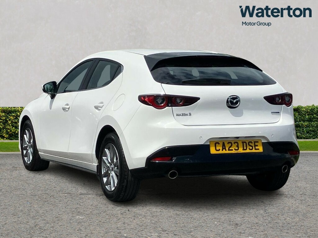 Mazda 3 2.0 E-skyactiv G Mhev Se-l Lux CA23DSE White #5