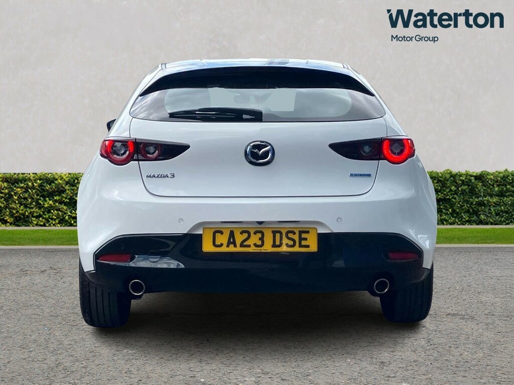 Mazda 3 2.0 E-skyactiv G Mhev Se-l Lux CA23DSE White #4