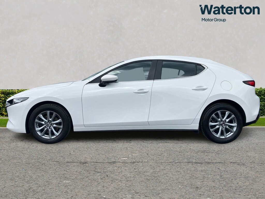 Mazda 3 2.0 E-skyactiv G Mhev Se-l Lux CA23DSE White #6
