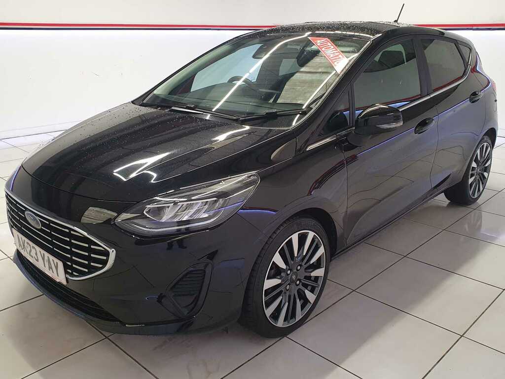Ford Fiesta 1.0T Ecoboost Mhev Titanium X Hatchback AK23YAY Black #3