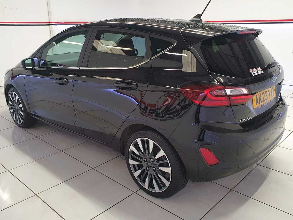 Ford Fiesta 1.0T Ecoboost Mhev Titanium X Hatchback AK23YAY Black #4