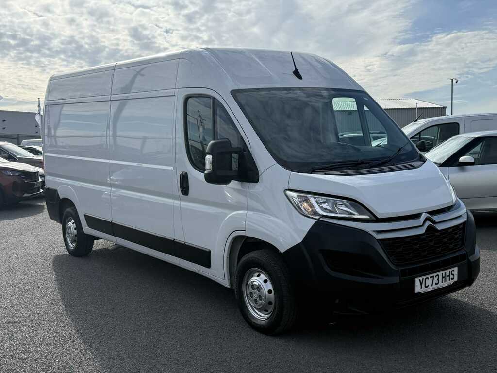 Citroen Relay 2.2 Bluehdi 35 Enterprise Edition Panel Van Di YC73HHS White #2