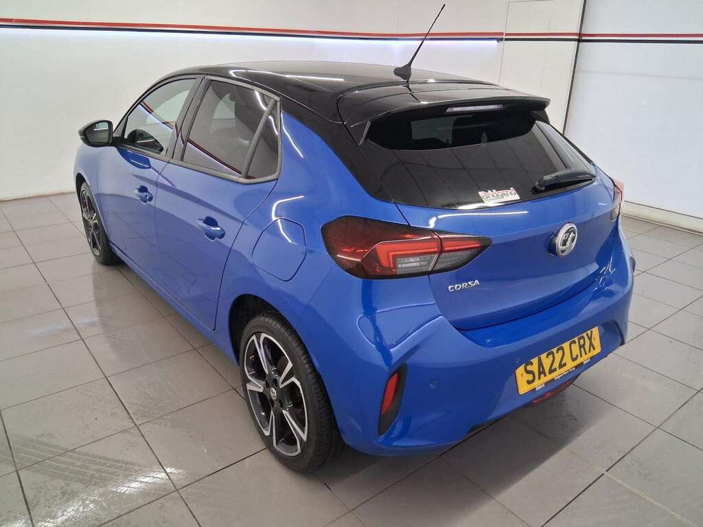 Vauxhall Corsa 1.2 Turbo Sri Edition Hatchback SA22CRX Blue #4