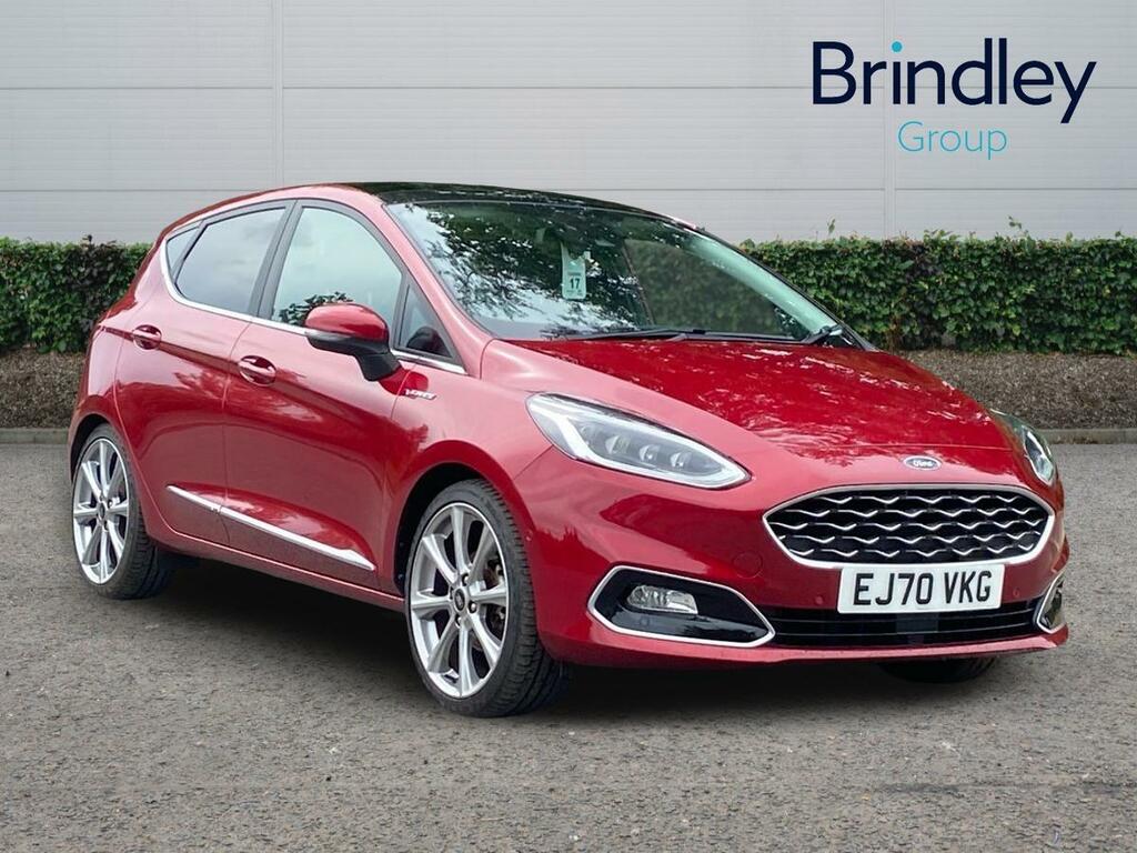Ford Fiesta 1.0T Ecoboost Mhev Vignale Edition Hatchback P Red