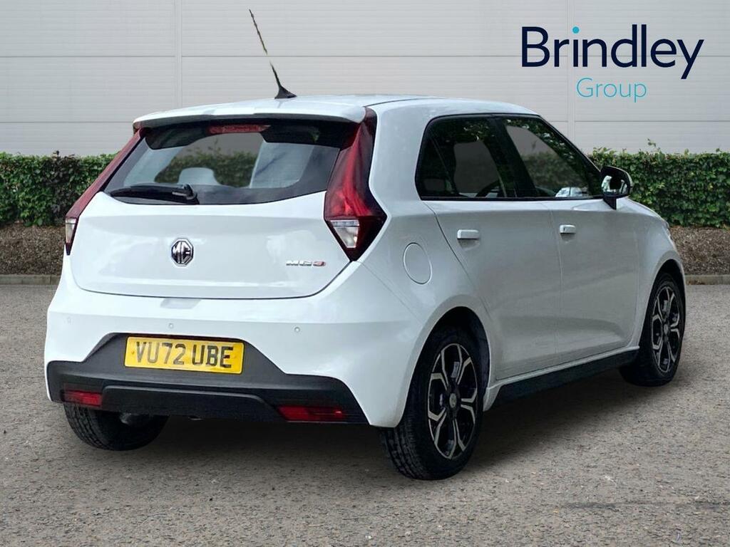 MG MG3 1.5 Vti-tech Exclusive Nav Hatchback Ma White #4