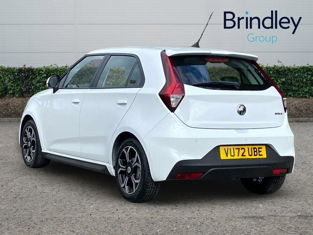 MG MG3 1.5 Vti-tech Exclusive Nav Hatchback Ma White #3