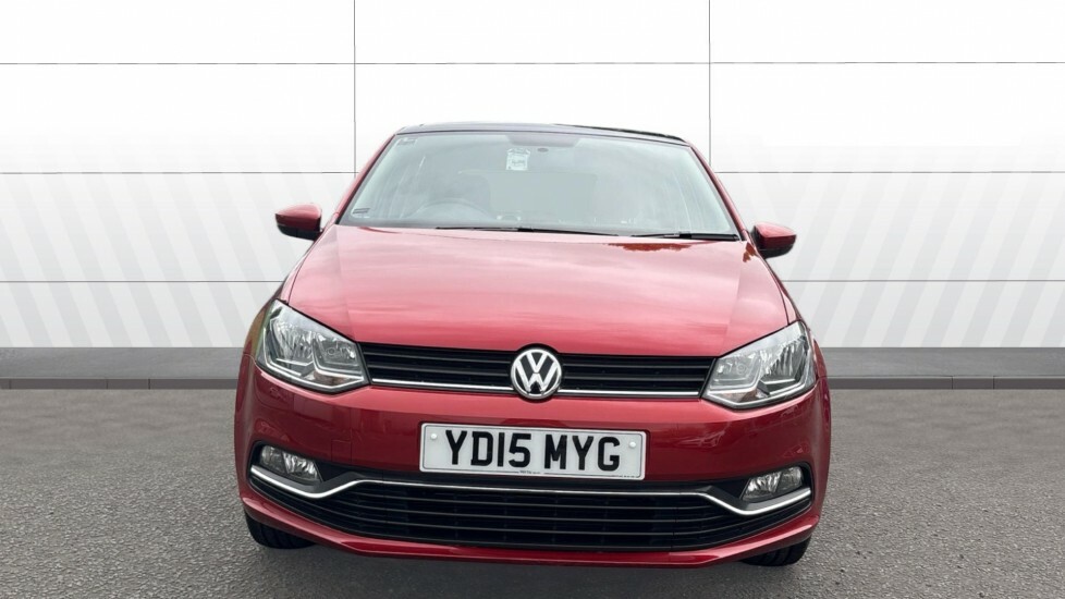 Volkswagen Polo Se Red #3