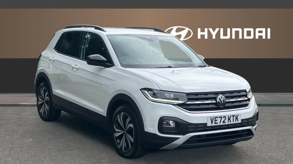 Volkswagen T-Cross Black Edition White
