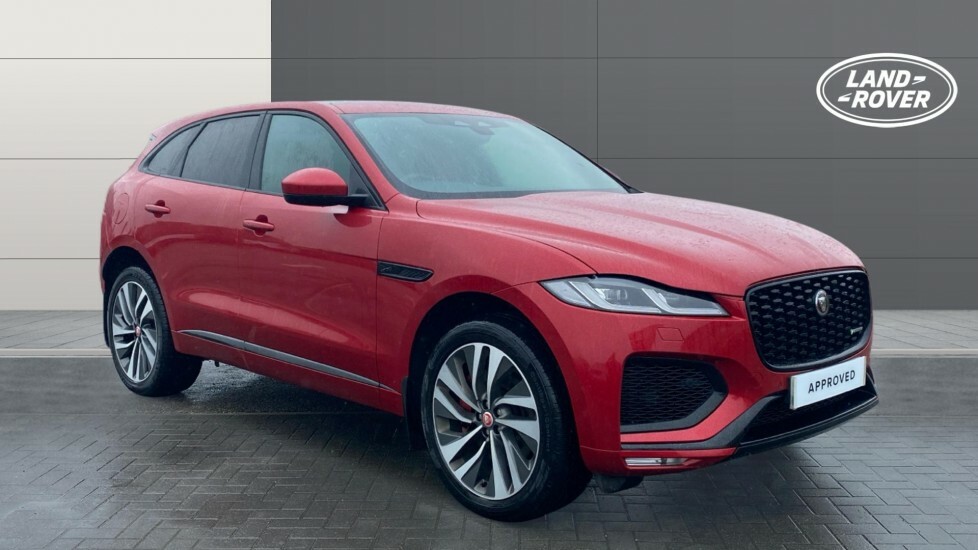 Jaguar F-Pace R-dynamic Hse Red