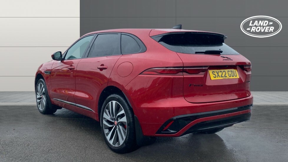 Jaguar F-Pace R-dynamic Hse Red #2
