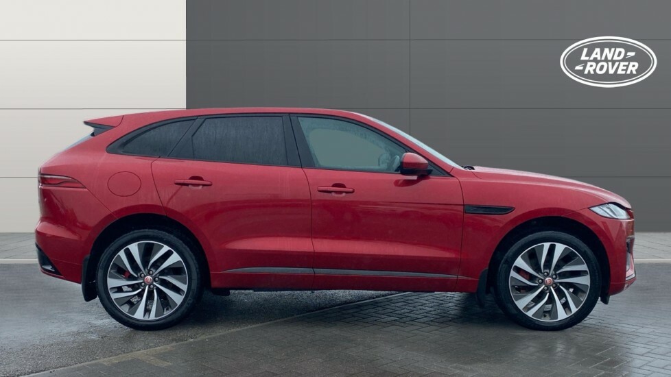 Jaguar F-Pace R-dynamic Hse Red #5