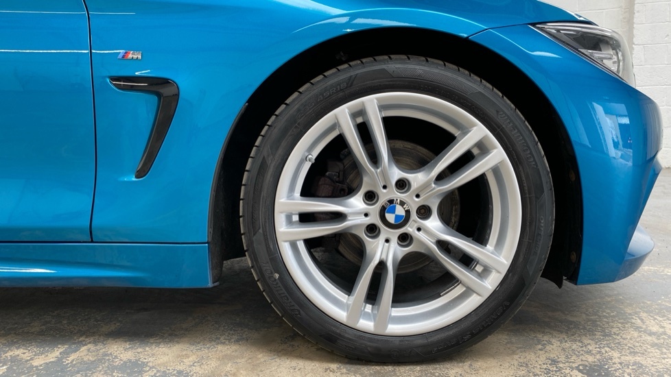 BMW 4 Series 440I M Sport Convertible Blue #7