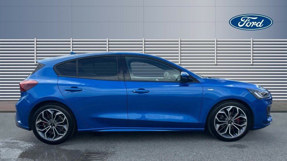 Ford Focus St-line X Blue #3