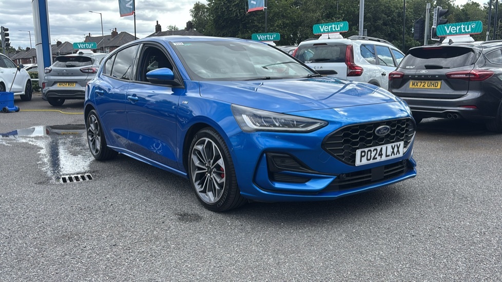 Ford Focus St-line X Blue #6