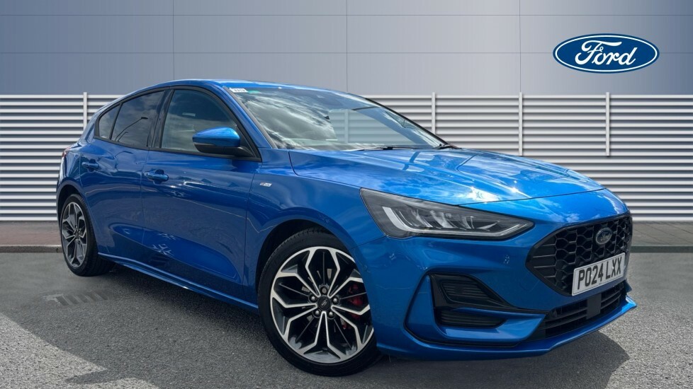 Ford Focus St-line X Blue