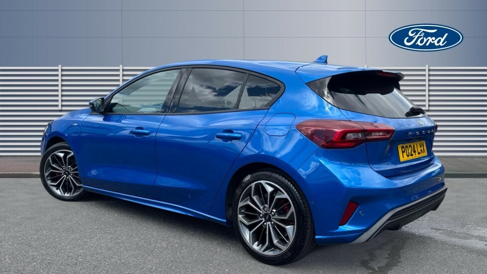 Ford Focus St-line X Blue #5