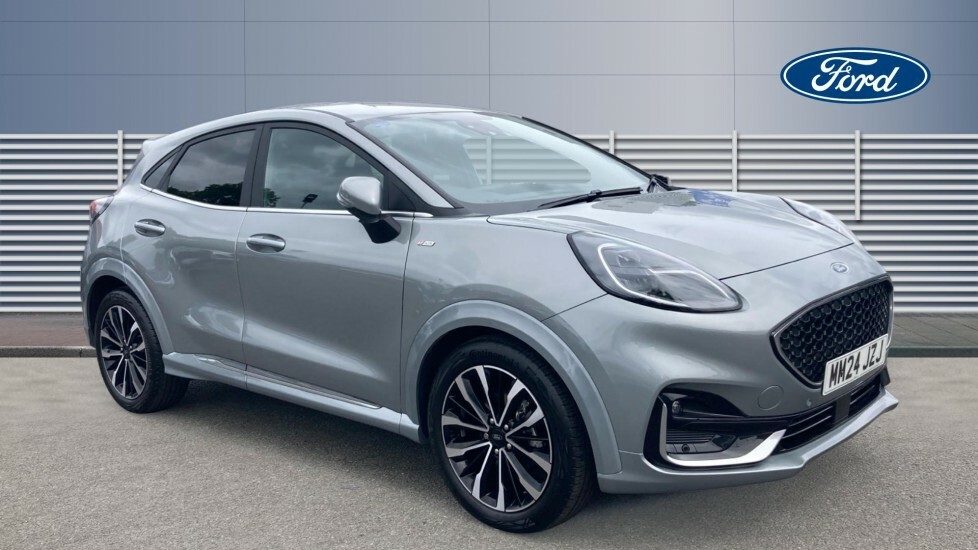 Ford Puma St-line Vignale Silver