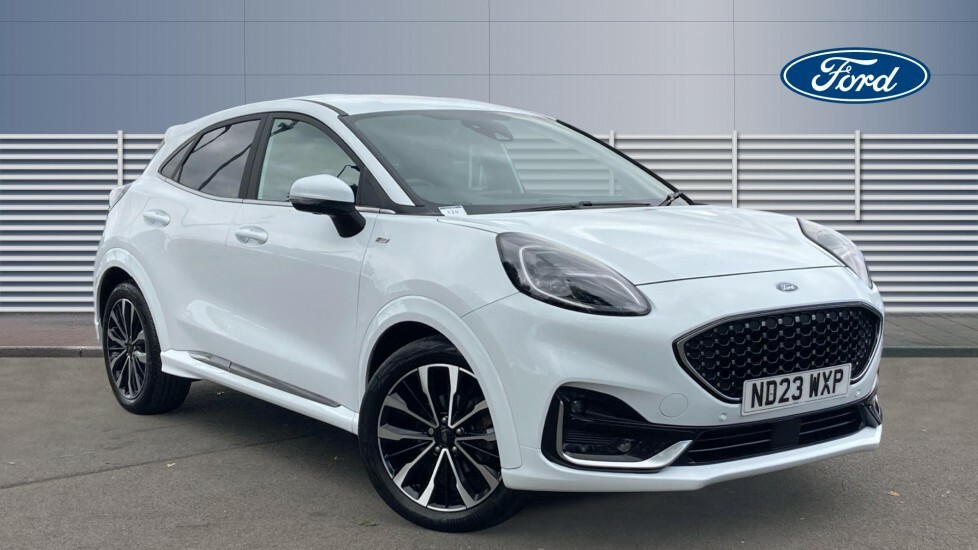 Ford Puma St-line Vignale White