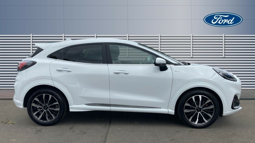 Ford Puma St-line Vignale White #5