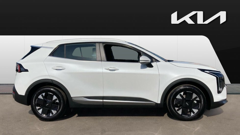 Kia Sportage Pure White #5