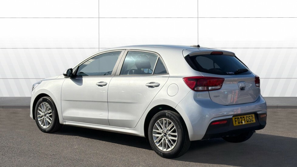 Kia RIO 2 Silver #2