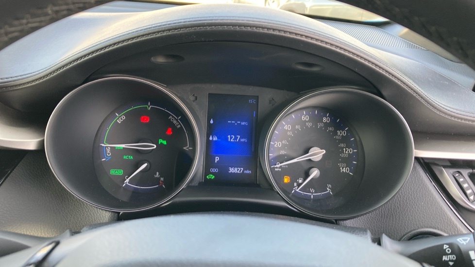 Toyota C-Hr 1.8 Hybrid Dynamic Cvt White #9