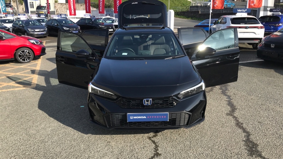 Honda Civic 2.0 H I-mmd Advance Hatchback Hybrid Ec Red #35