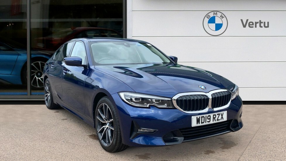 BMW 3 Series 320D Xdrive Sport Saloon Blue #1