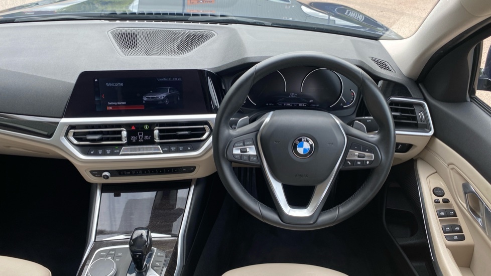 BMW 3 Series 320D Xdrive Sport Saloon Blue #5