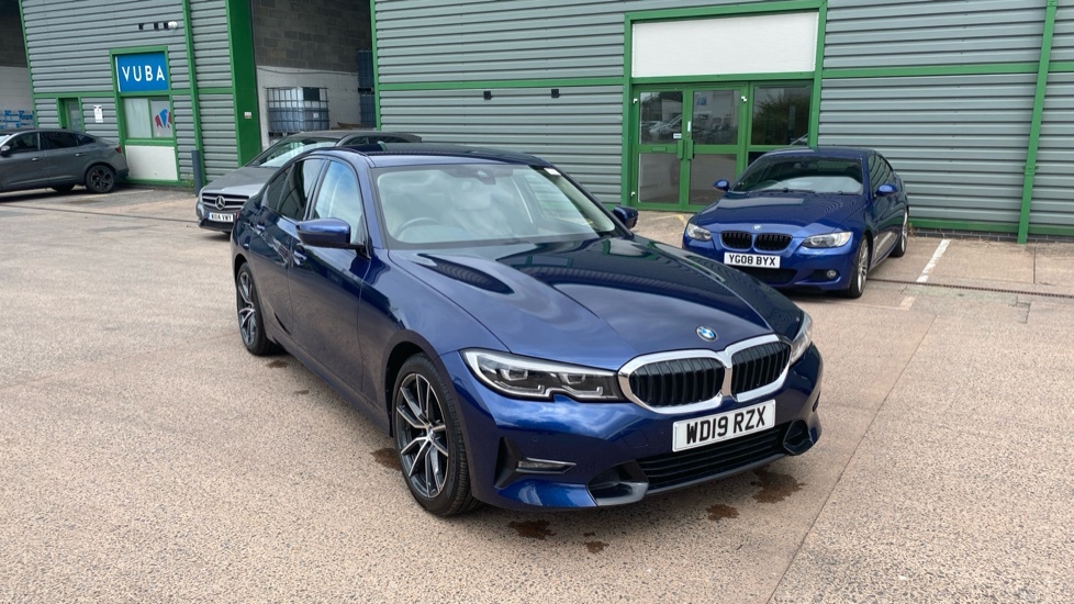 BMW 3 Series 320D Xdrive Sport Saloon Blue #24