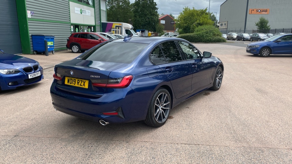BMW 3 Series 320D Xdrive Sport Saloon Blue #27