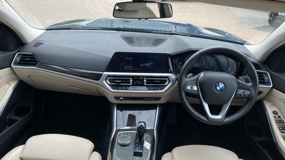 BMW 3 Series 320D Xdrive Sport Saloon Blue #4