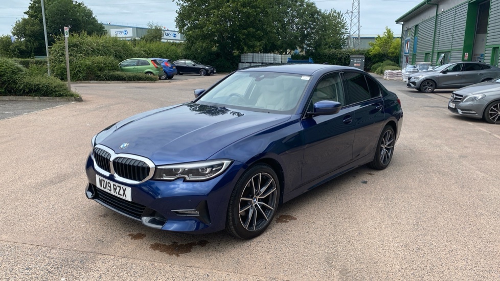 BMW 3 Series 320D Xdrive Sport Saloon Blue #25