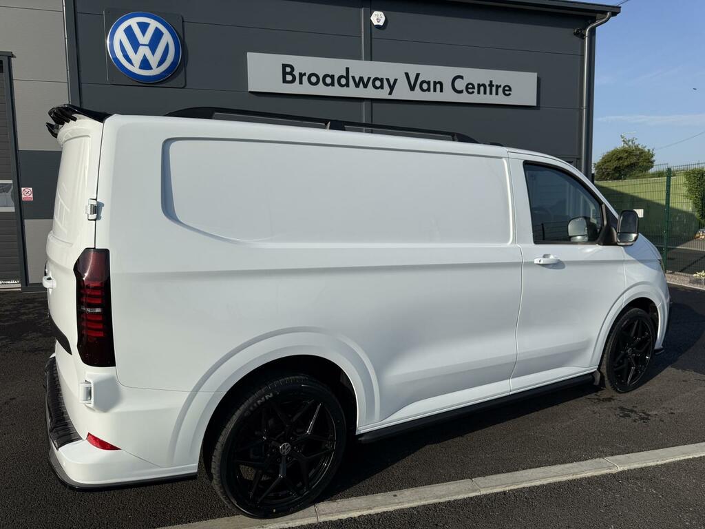 Volkswagen Transporter 2.0 Tdi T7 110 6 Speed Commerce Plus Panel Van DS25YLF White #5