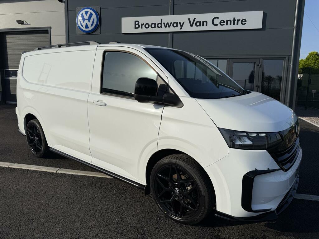 Volkswagen Transporter 2.0 Tdi T7 110 6 Speed Commerce Plus Panel Van DS25YLF White #2