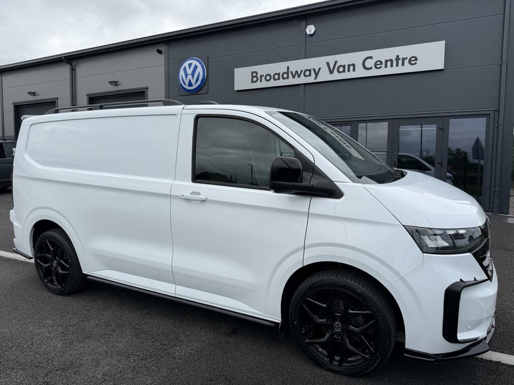 Volkswagen Transporter 2.0 Tdi T7 150 6 Speed Commerce Plus Panel Van White #2