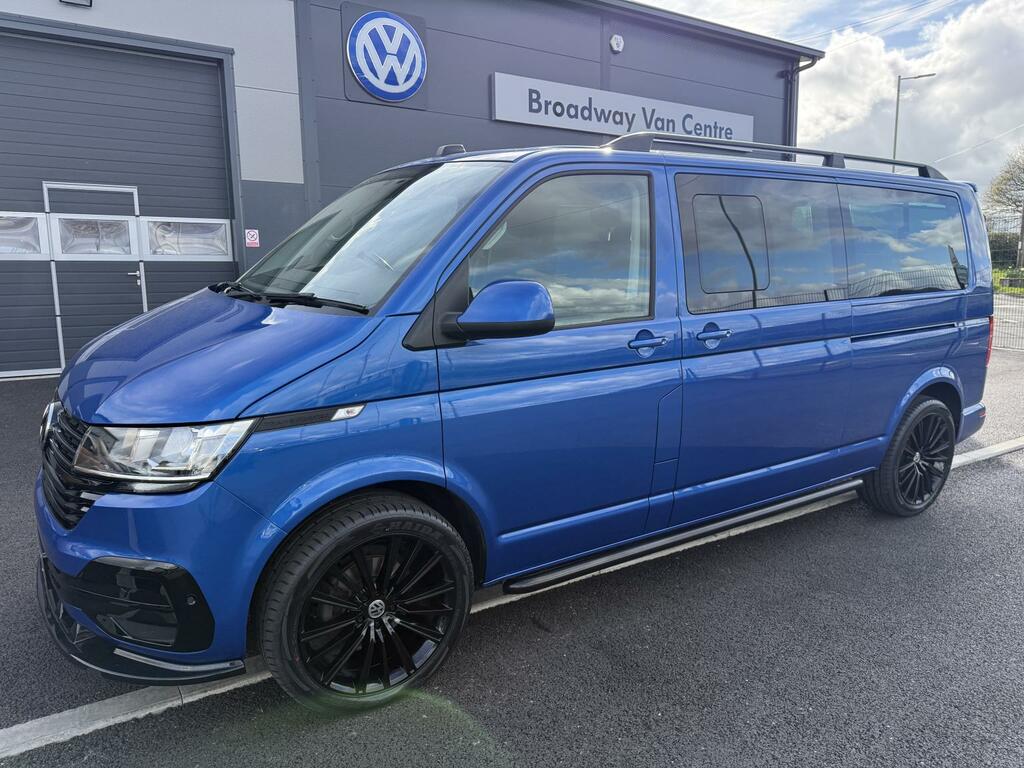 Volkswagen Transporter Shuttle 2.0 Tdi Se 150 7 Speed Dsg Minibus Double Cab Blue